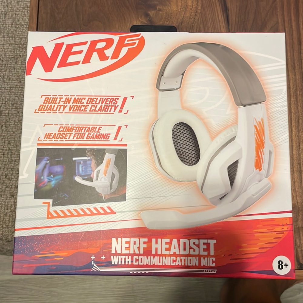 Nerf Headset with communication Mic.